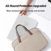 Étui de protection pour ordinateur portable HK-HHT pour MacBook Air Pro 14 pouces, coque transparente givrée