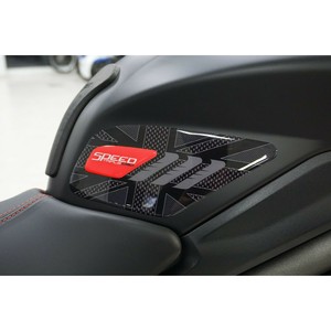 Pour Triumph Speed Triple 2016-2020 côtés de réservoir de moto Protections 3D compatibles autocollants bidimensionnels - Product Image 2