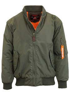 Blouson aviateur MA-1 pour homme, poids lourd - Product Image 2