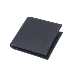 Portefeuille porte-cartes en cuir véritable élégant RFID de créateur pour hommes de haute qualité Portefeuilles OEM à pli court avec logo personnalisé de haute qualité - Product Image 1