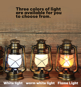 Portable Dimmable LED Nightlight Table Lamp Kerosene Style Cross-Border for Bedside <strong>Camping</strong> Garden Use-for <strong>Camping</strong> Lamps - Product Image 4