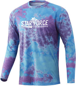 Camiseta de pesca con capucha de manga larga para mujer con protección UV Diseño personalizado Su propio logotipo UPF 50 + Camiseta para correr de secado rápido - Product Image 4