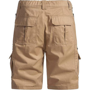 Kivotech-Short en coton décontracté pour homme, couleur unie, 6 poches avec fermeture éclair, meilleur prix-OEM service disponible - Product Image 6