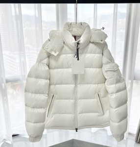 Chaqueta Acolchada con Rayas Tejidas Tricolor 2025, Brillante, Estilo Casual Maya Mongjia, Cierre de Cremallera, Recubierta, para Hombre - Product Image 6