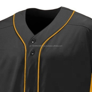 Camiseta de béisbol de manga corta de alta calidad para hombre, camiseta de béisbol cómoda y ligera de última moda con tasa ajustable - Product Image 4
