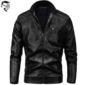 Veste en cuir au meilleur prix tendance pour homme style street vintage personnalisée - Product Image 1