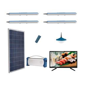 Sistema solar doméstico al mejor precio, kit solar asequible para iluminación del hogar, carga de teléfonos y alimentación de pequeños electrodomésticos. - Product Image 1
