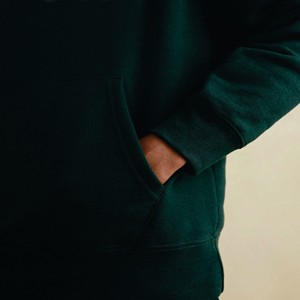 Haute qualité surdimensionné 400g impression polaire sweats à capuche pantalons de survêtement vierges épaule goutte sweats à capuche et pantalons de survêtement ensemble - Product Image 6