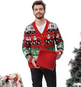 Breathable <b>Wool</b> Designer <b>Men</b> Sweaters Christmas <b>Cardigan</b> Sweaters Winter Fashion Blank Customized Crewneck Sweaters <b>Mens</b> - Product Image 5