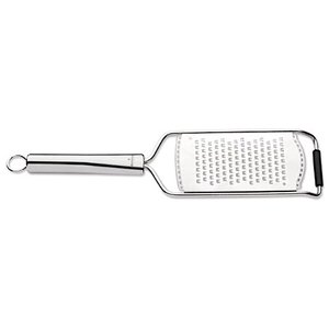 Rallador de Acero Inoxidable Super Sharp Smart Polished Chrome 2462 Ghidini Cipriano, Herramienta Especializada con Cuchilla de Hoja Mediana (31x7.8cm) - Product Image 1