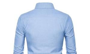 Camisa de Vestir de Franela para Hombre, Diseño Más Demandado, de Alta Calidad, Antiarrugas, Transpirable, de Manga Larga, en Oferta - Product Image 6