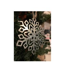 Adornos colgantes de Navidad de metal diseñados para la decoración interior al aire libre agregando brillo con artesanía creativa - Product Image 3