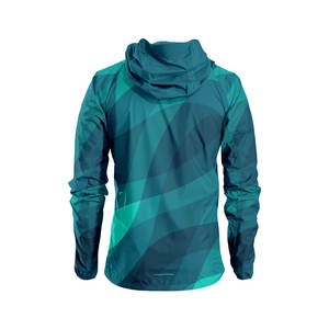 Conjunto de Chaqueta Deportiva Ligera de Poliéster Tejido, Cortavientos, Impermeable, Reflectante, para Hombre, con Contraste de Color - Product Image 2