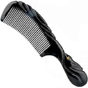 Peine de pelo de cuerno de búfalo Natural de alta calidad 100% ecológico hecho a mano producto de artesanía Natural 100% - Product Image 6