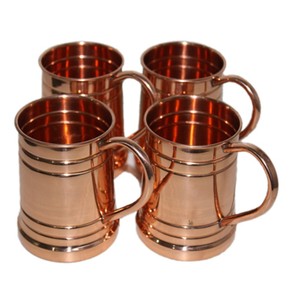 Hot Selling PARIJAT HANDICRAFT <b>Large</b> Copper Mugs for Moscow Mule Cocktail 550ml Eco-Friendly BPA Free Leak Proof - Product Image 5