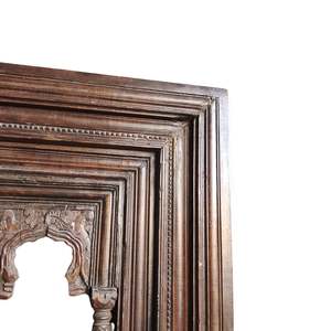 Marco Jharokha Rajasthani, Letrero de Pared de Madera Hecho a Mano - Product Image 4