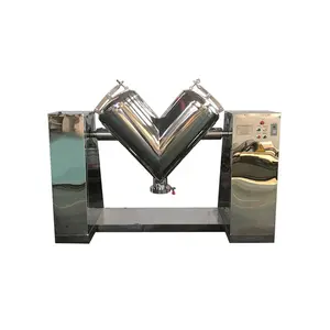 304/316 stainless steel food grade disposable V-shaped mixer