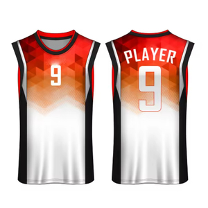 Maillot de basket-ball en jersey respirant, matière douce, prix abordable, haute qualité, nouveau modèle. - Product Image 2