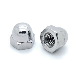 Écrous à tête cylindrique en acier inoxydable de qualité supérieure, origine Inde, exportés, durables, fiables, résistants à la corrosion, tailles personnalisables, quincaillerie - Product Image 1