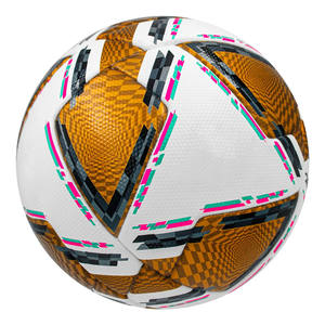 Ballon de football pakistanais de service OEM balle de match de football cousue à la machine dernière conception taille 5 balles de meilleur match en cuir PU - Product Image 2