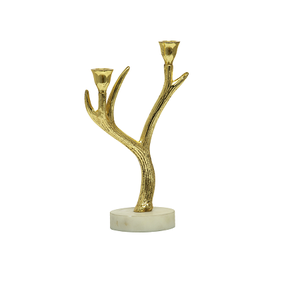 Bougeoir en métal de style unique attrayant pour le bougeoir en métal de décoration de maison de dessus de table - Product Image 4