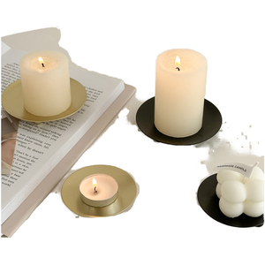 candle <b>stand</b> for home decoration elegant metal candle holder perfect for creating soft warm lighting in any room - Product Image 2