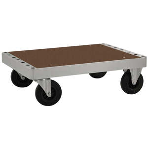 Industrial Shopping Enclosed <b>Platform</b> <b>Trolley</b> with Four- Three-Wheel Options Customizable Hand <b>Trolley</b> for Warehouse Storage - Product Image 1