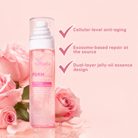 Sérum Brume Gelée aux Exosomes PDRN Marque Blanche avec Huile Essentielle de Rose Hydratant et Raffermissant pour le Visage 100ml OEM ODM