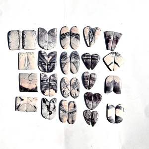 Porcelana Natural Jasper Gemstone Par Lote Mayorista Cabujón Alta Calidad - Product Image 3