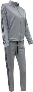 Ensemble de survêtement en polaire personnalisé pour femmes, 2 pièces, avec pantalon de survêtement et sweat-shirt - Respirant - Product Image 4