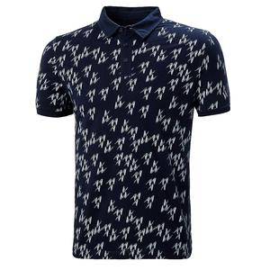 Camiseta Polo de manga corta para hombre Precio bajo Venta caliente Ropa informal de algodón Diseño personalizado Turn Down Collar Impreso Camiseta Polo para hombre - Product Image 1