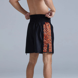 Venta al por mayor nueva llegada Muay Thai Shorts logotipo personalizado impresión calidad Kickboxing pantalones cortos para los hombres en el precio bajo de Pakistán - Product Image 2