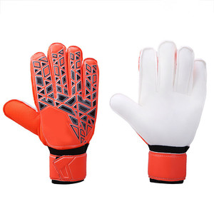 Goalkeeper Gloves Professional Football Soccer Latex Green Blue Customized Logo Packing Color Feature Material Adults O - Product Image 1