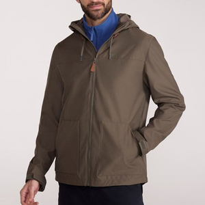 Chaquetas Softshell para Hombre, Chaqueta de Senderismo Impermeable y Cortavientos para Exteriores, Forro Polar Cálido, Capucha, Ropa Deportiva Informal - Product Image 1