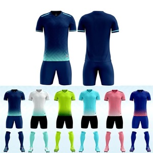 Maillot de football enfants vêtements de Football personnalisé imprimé rayure diagonale maillot de Football Kit famille Sport costume T-shirt Shorts 5 ans - Product Image 1