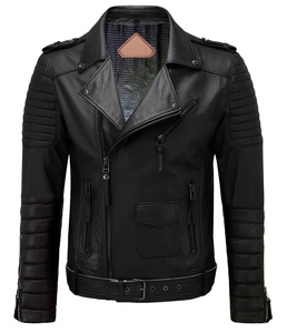 2026 New Fashion Men's Leather <b>Jacket</b> Leather Material <b>Warm</b> <b>Waterproof</b> Windproof Breathable Canvas Streetwear Stand Reversible - Product Image 5