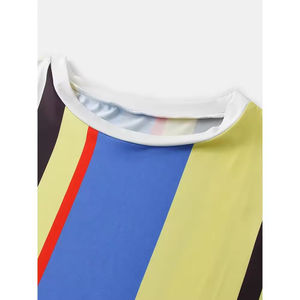 T-shirts en coton 100% imprimés par sublimation en gros, tailles plus grandes, design vierge, service OEM, couleur personnalisée, meilleure qualité pour hommes - Product Image 3