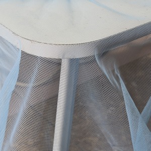 Chất Lượng Cao 100% Polyester Dệt Kim Đồng Bằng Nhuộm Trọng Lượng Nhẹ Lưới Vải Lục Giác 16mkg Muỗi Lưới Cho Vườn Cắm Trại - Product Image 2