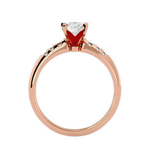 แหวนเพชรโซลิแทร์บอนนี่เครื่องประดับหรูหราและหรูหรา - Product Image 4