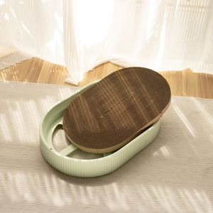 Tempat tidur kertas bergelombang ruang tamu <span class=keywords><strong>Post</strong></span> goresan kucing stok pabrik - Product Image 6