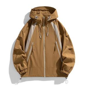 เสื้อแจ็คเก็ตกันหิมะมีฮู้ดสำหรับผู้ชายเสื้อกันฝนกันน้ำ - Product Image 5