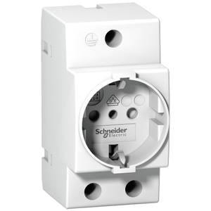 Per SCHNEIDER ELECTRIC A9A15303 Presa DIN Standard Italiana IPC-2P+E 16A-250VAC IEC 2316 - Product Image 1