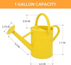 Espolvoree en regaderas elegantes amarillas para su jardín Regaderas elegantes oasis amarillas para un crecimiento vibrante - Product Image 2