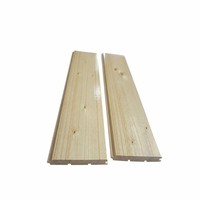Plaque de protection murale en bois massif de pin blanc du Guangdong sans peinture, pour plafond et décoration intérieure de sauna