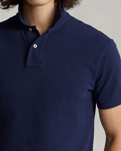 Polo à manches courtes personnalisé pour hommes en coton de qualité supérieure, vêtements décontractés et d'affaires, en toile à motif solide, fourniture en gros OEM - Product Image 4