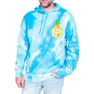 Fashionable Pull Over Hoodies Men Heavy Distressed Tie Dye Wholesale Hoodies Oversized Washed Hoodies For Men's