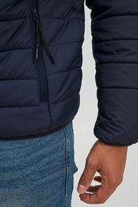 Veste matelassée zippée décontractée pour homme à manches longues, coupe ajustée, patchwork personnalisé, couleur unie, anti-UV, respirante, en solde - Product Image 6