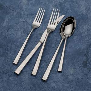 Couverts en acier inoxydable de qualité restaurant, argenterie professionnelle, robuste, élégant, parfait pour la restauration - Product Image 1