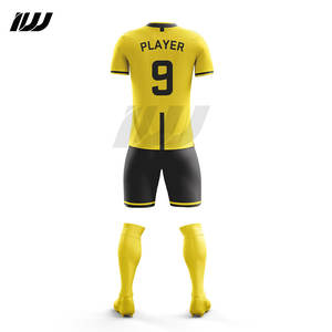 Uniformes de Fútbol Personalizados Sublimados con Impresión de Logotipos, Nombres de Equipos, Servicios OEM, Conjunto de Ropa Deportiva - Product Image 2