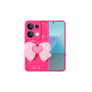 Coque de téléphone en silicone marron foncé Netzy pour Xiaomi Poco M6 Pro 4G, protection de l'appareil photo, design figurine, protection de téléphone 14 Plus - Product Image 2